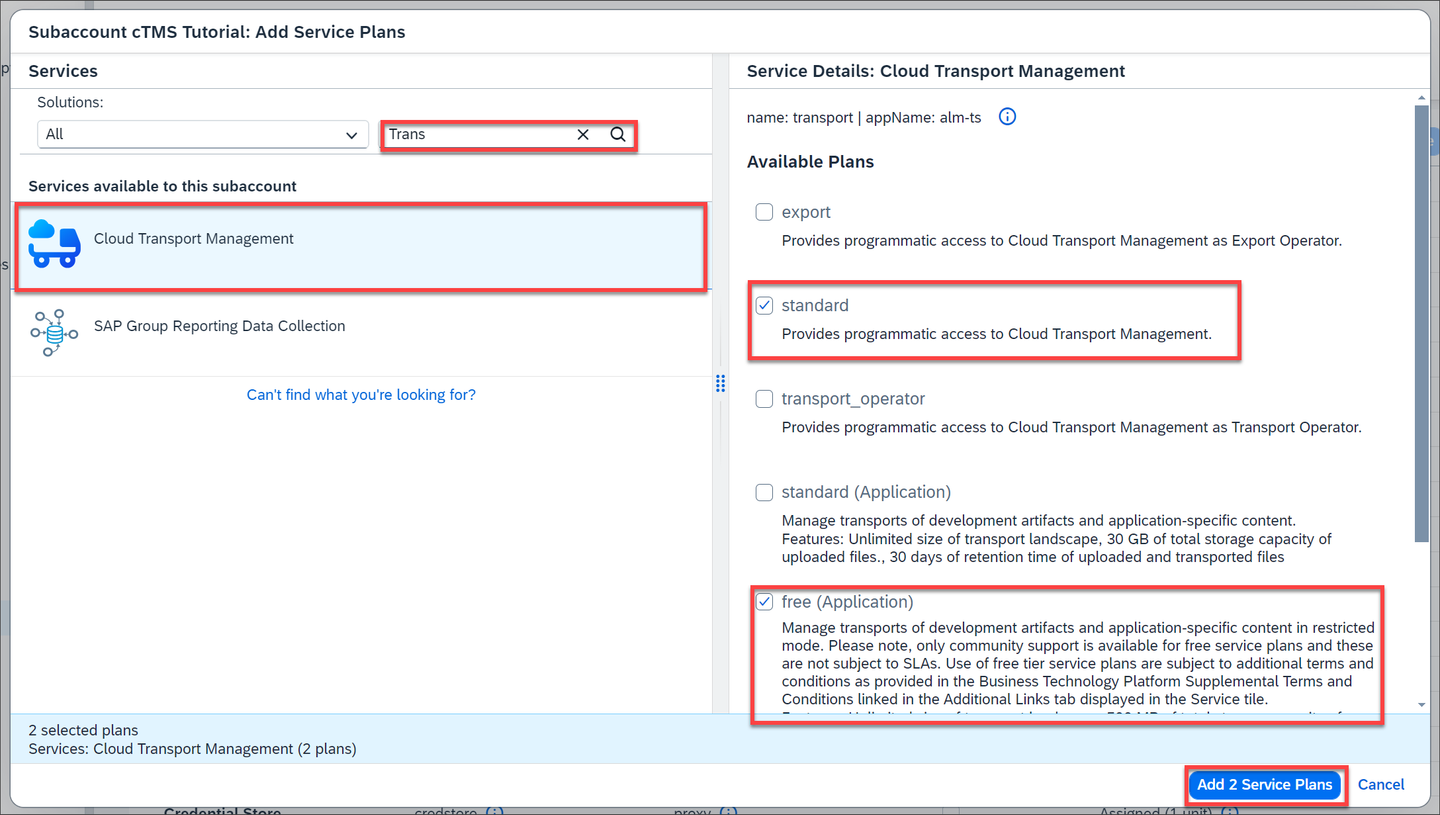 SelectServicePlans