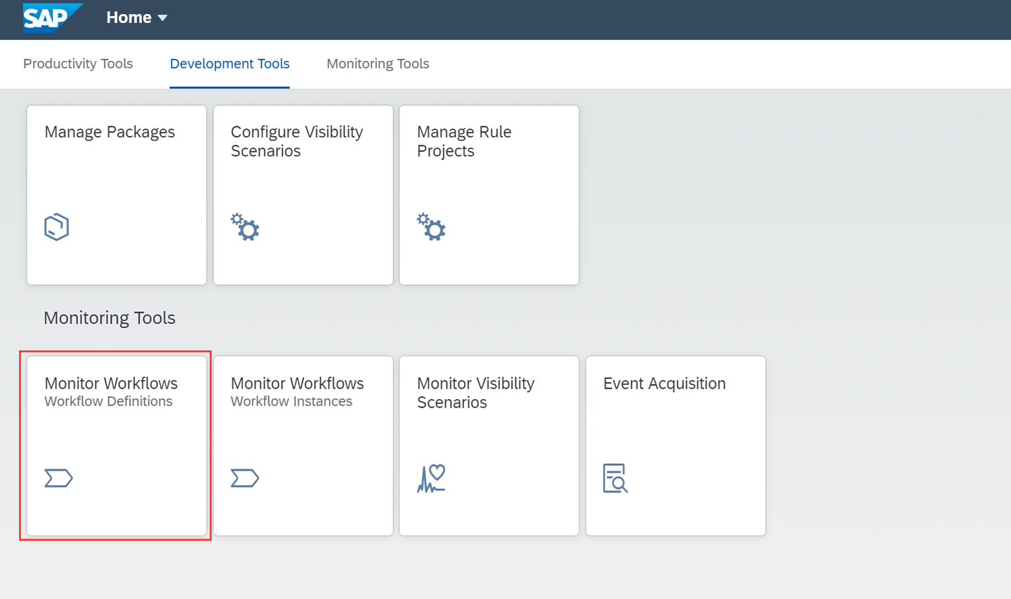 Workflow Definitions