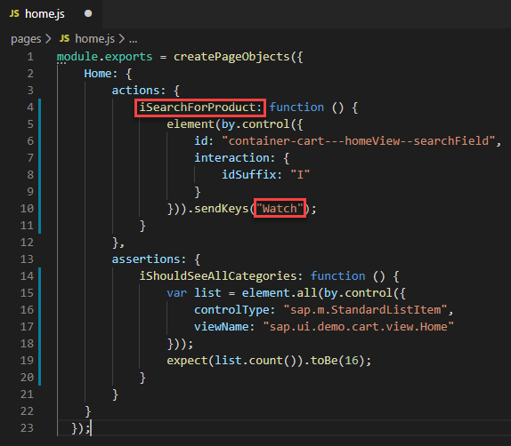 Name and Additional Snippets for iSearchForProduct