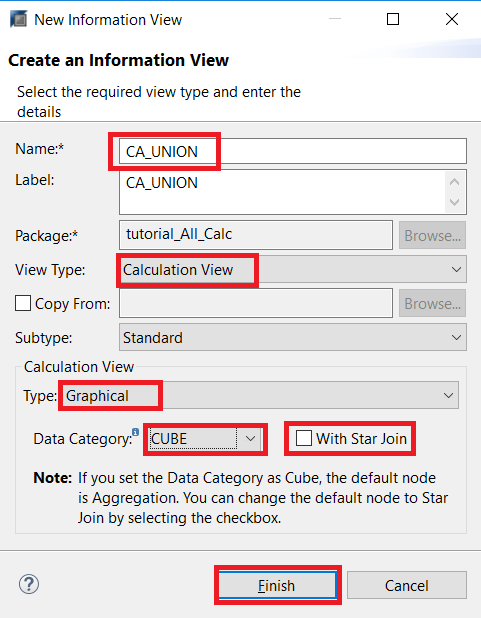 New Information View