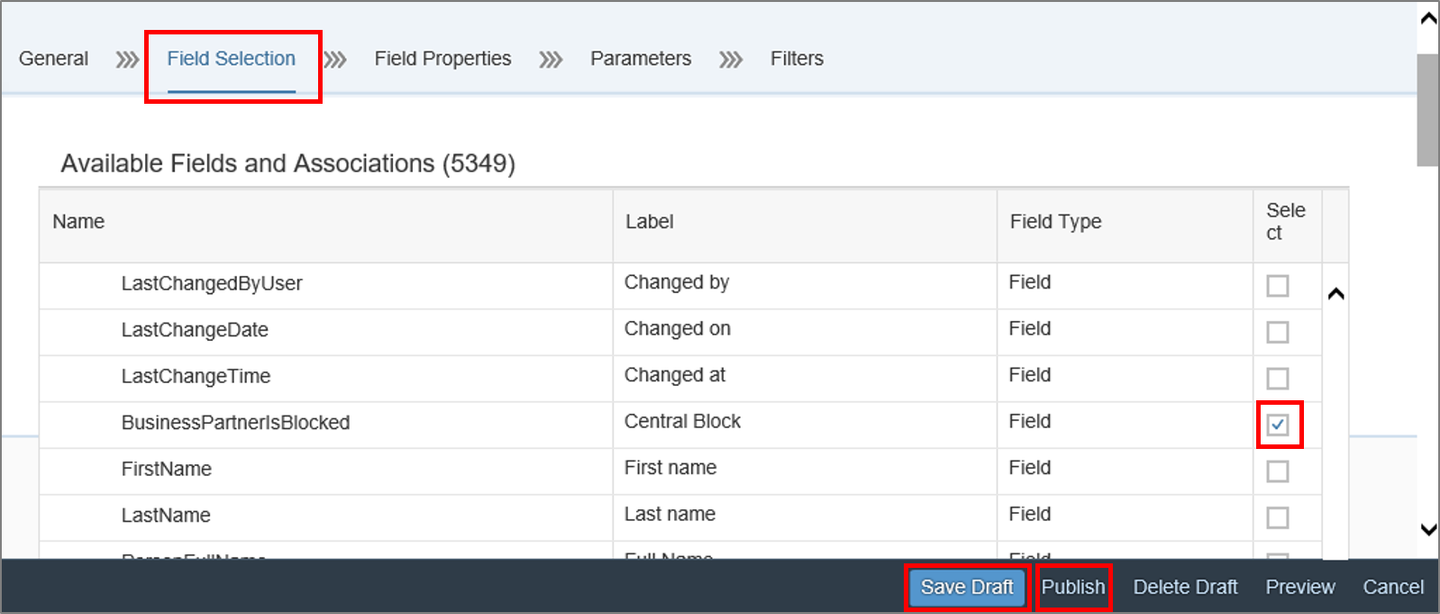 Select Data Source