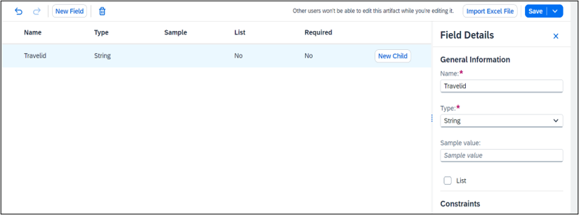 Start Data Type