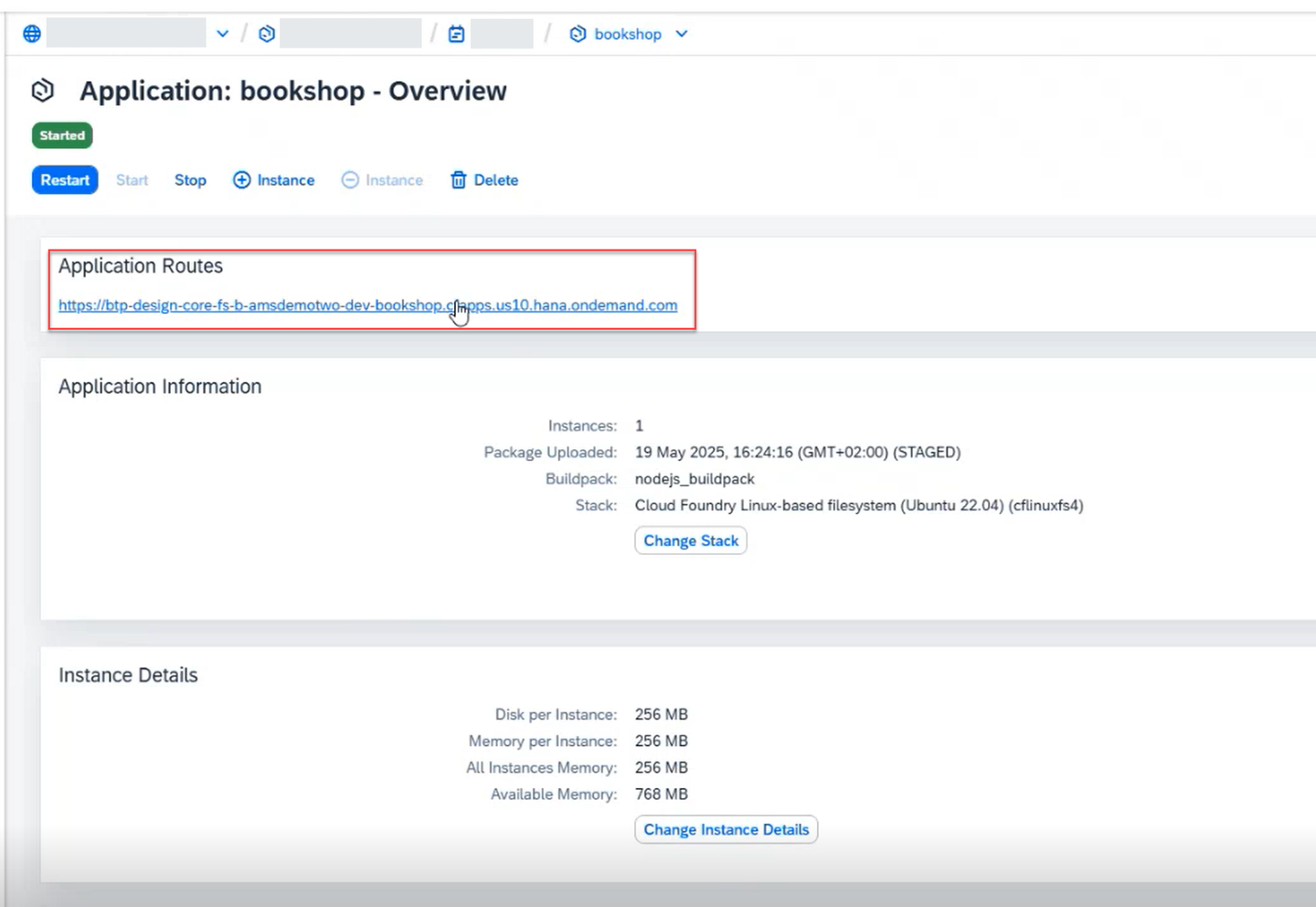 Approuter link