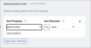 Data variable ordering