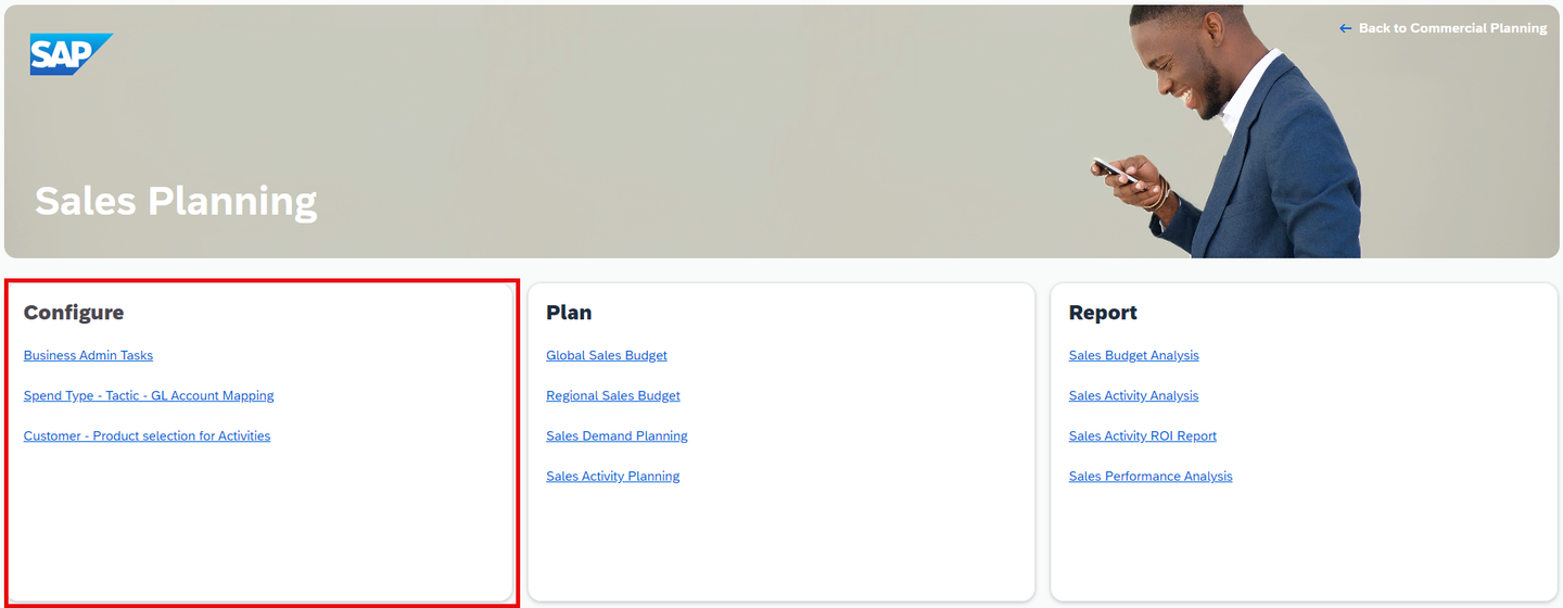 xP&A Sales Planning