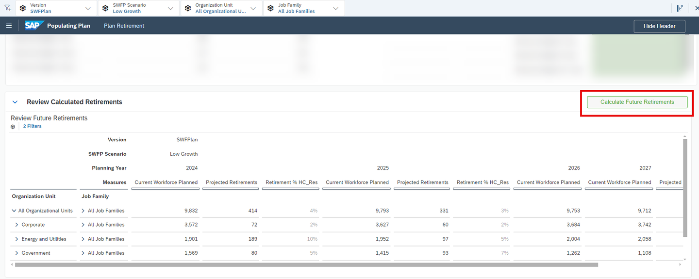 xP&A Workforce Planning